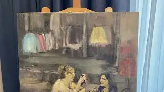 Girls Talk in Middle East by Miriam Art