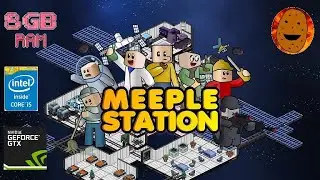 Meeple Station 1.0 Gameplay - Perfect game for low end PC