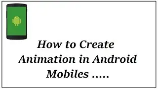 How to create animation in android using Picsart animator app
