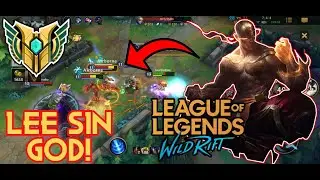 BEST OUTPLAYS LEE SIN MONTAGE #6 | WILD RIFT | RANKED GAME | UNSIGHTED
