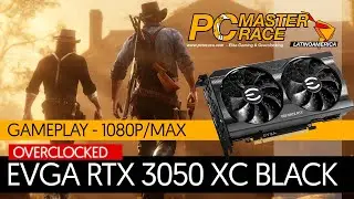 RTX 3050 EVGA XC BLACK [OC] @ Red Dead Redemption 2