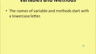 Java - Naming Conventions