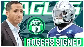 Eagles Sign NT Justin Rogers- Breakdown with Bio, Stats & Depth Chart | Waive LS Christian Johnstone