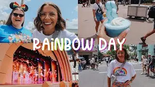 RAINBOW DAY AT HOLLYWOOD STUDIOS