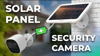 TESTING SOLAR PANEL WITH SECURITY CAMERA: DOES IT WORK?