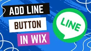 How To Add And Customize A LINE Social Button On Wix