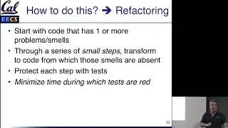 9.6 — Method-Level Refactoring — Replacing Dependencies With Seams