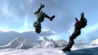 Red VS Blue Action Scene 19