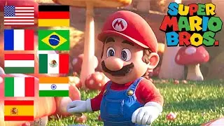Mario movie Voice in 9 Different Languages
