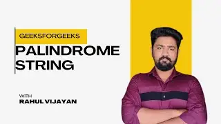 Java Palindrome String | Step-by-Step Explanation with Code | Java Interview Question