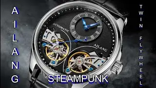 AILANG STEAMPUNK TWIN FLYWHEEL