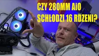 Will 280mm aio cool 16 cores?