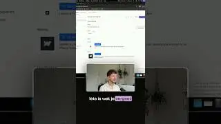 Vergeet je de settings niet? 👀