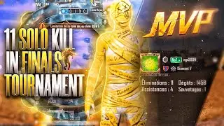 11 SOLO KILL IN FINALS EVENT | TEAMSPEAK 💙 NIGMA GALAXY PUBG MOBILE