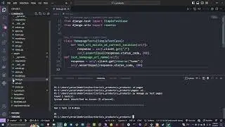 Test in   Django Project