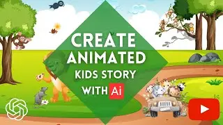 How to Create Animated Kids Story Cartoon with Ai Text to video Ai Mazrify