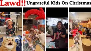 Ungrateful Kids On Christmas| Kids Reacting Badly To Gifts | TikTok Compilation
