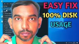 Fix 100% Disk Usage | Easy Steps | Tested on Win 10