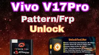 Vivo V17 Pro Pattern/Frp Unlock Miracle Box.Tested on Unlock Tool Failed.