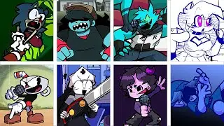 Sink but Every Turn a Different Character Sings 🧡 (FNF Sink but Everyone Sings It)