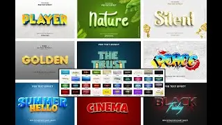 3D Text Effect In Photoshop PSD File  | 3D Text Effect Psd