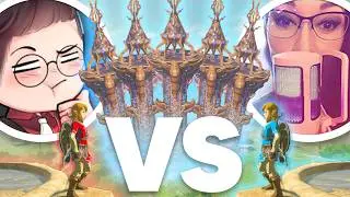 Zelda Expert Challenges Me to a Sheikah Tower RACE in Breath of the Wild (ft. @CleverrrGirrrl)