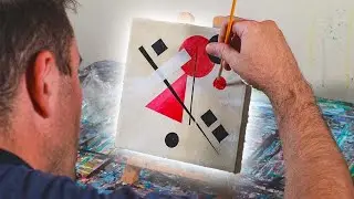 Abstract Painting for Beginners! (The KANDINSKY Study)