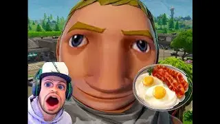 fortnite is making me breakfast