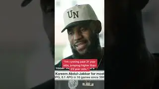 LeBron James on still playing at a high level at age 38 💪 #nba #basketball #lebronjames #Shorts