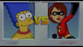 Marge vs Elastigirl