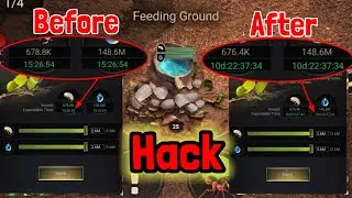 Hacking Trick to extend your expandable Time of Feeding Ground || The Ants Underground Kingdom