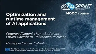 MOOC Course - Serverless Computing AI-SPRINT Design TOSCARIZER COMPSs & runtime management - PART 5