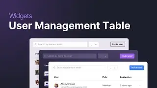 The ULTIMATE User Management Table with WorkOS Widgets