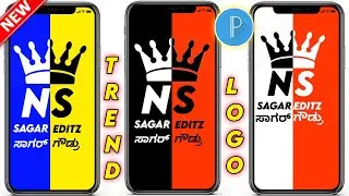new trending logo editing pixellab in kannada 2022 | pixellab photo editing tutorial in kannada 2022
