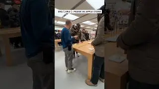 ERA💿 ERA💿 PRANK IN APPLE STORE 😭 