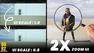 Fix Ui Scaling Issues FAST in Unreal Engine 5.5 Hindi Urdu Tutorial