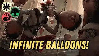 Infinite Damage and Infinite Combat Steps Combo!  Duskmourn Standard MTG Arena.