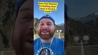A Rams Fan Reaction to Drafting Jared Verse in in the first round of the NFL Draft!