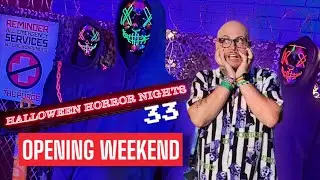 Halloween Horror Nights 33: Universal Orlando's Epic Opening Weekend 2024! SPOILER ALERT!