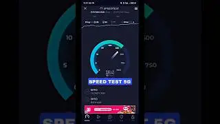 Speed test on my Techno Camon 20 Pro 5G 2023 #ytshorts #speedtest #tecnocamon20pro5g #fastinternet