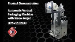 Automatic Vertical Packaging Machine with Screw Auger - HSY-VE1320AF