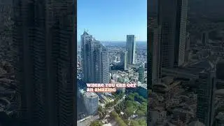 FREE to do in Tokyo! 🏙️💙☁️ Tokyo Metropolitan Government Building