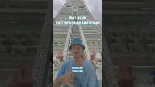 🇹🇭 Wat Arun, Bangkok, Thailand #shorts #solo #travel #temple #history