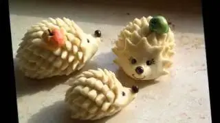 Осенний ежик Детские поделки