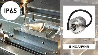 Энкодер Baumer в корпусе 58 мм с выступающим валом 10 мм; Артикул EIL580P-SC10.5RF.00512.BP