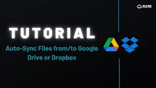 3S Cloud Render Farm  | Auto-Sync Files from/to Google Drive or Dropbox