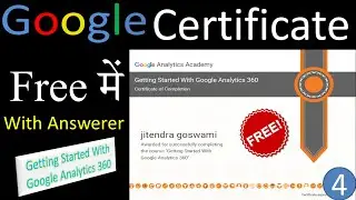 4th-Free Google Certificates | free computer certificate | google analytics certification answers