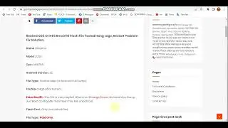 Rmx3710 Flash File Full Rom Dead Hang Logo Restart Fix Solution