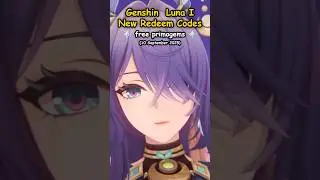 Genshin New Redeem Code (10 September 2025) Luna I 