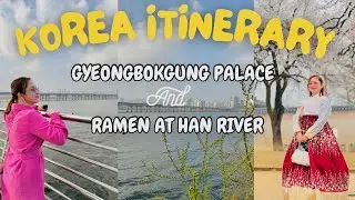 KOREA VLOG || WE WENT TO GYEONGBOKGUNG PALACE & YEOUIDO HANGANG Park ( DAY 3)